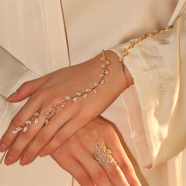 Aurora Mist Hand Jewellery