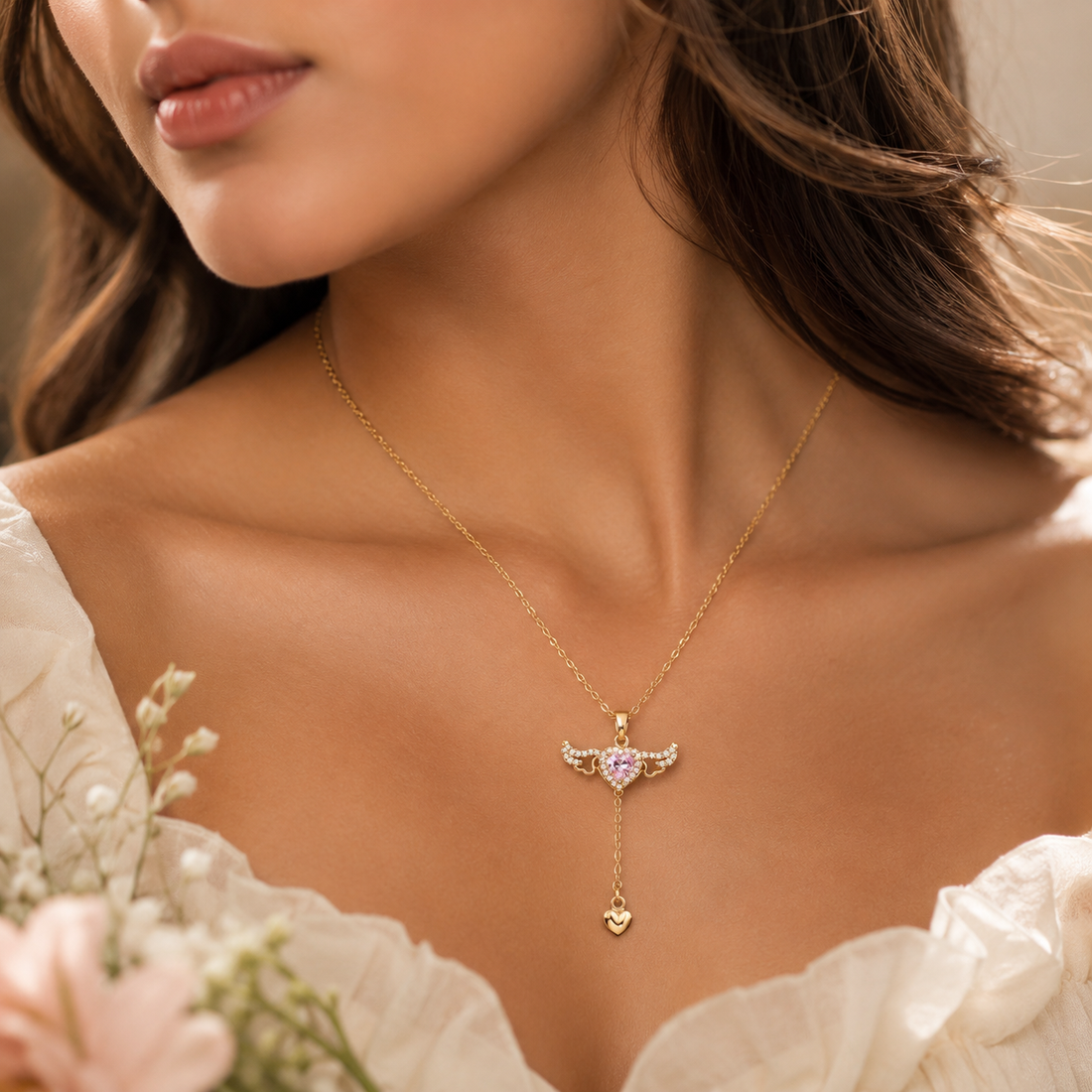 Angel Wing Necklace For Women