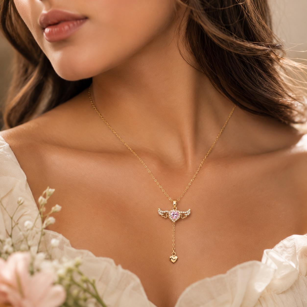 Angel Wing Necklace For Women