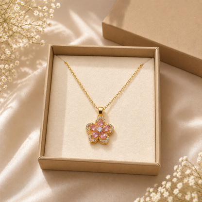 IRIDORI Blossom Spin Necklace