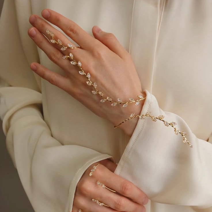 Aurora Mist Hand Jewellery