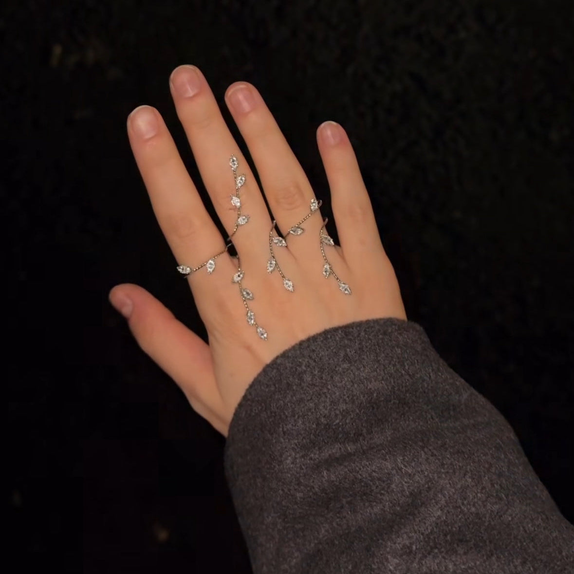 IRIDORI Moonshine Hand Jewelry