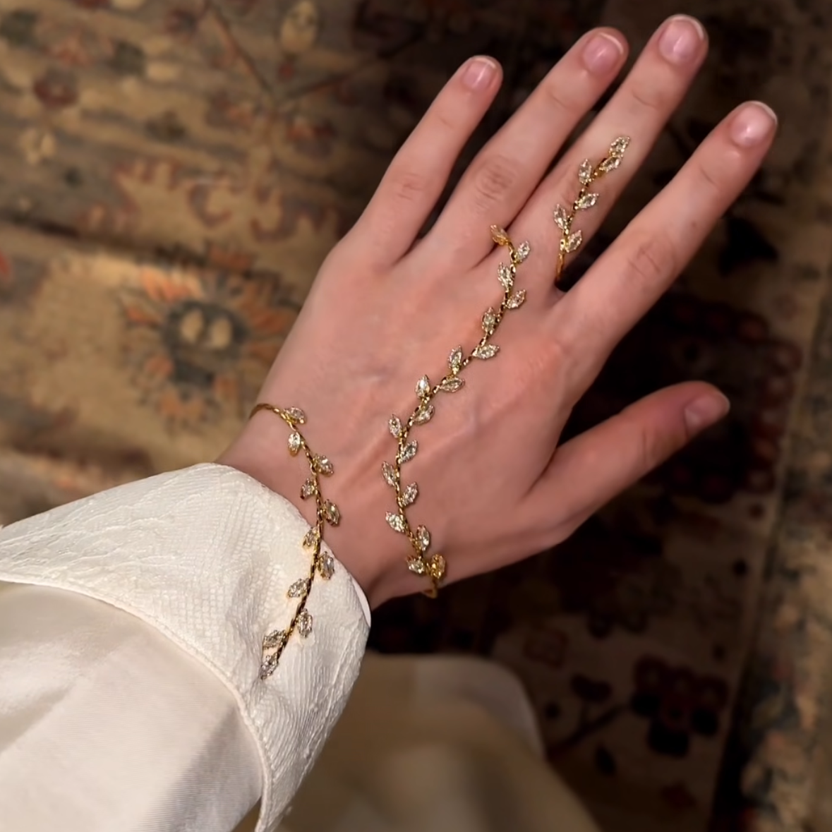 Aurora Mist Hand Jewellery