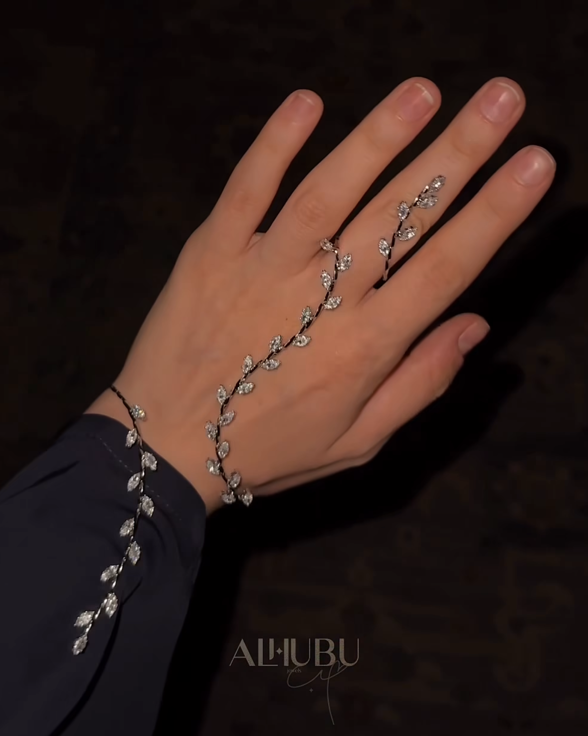 Aurora Mist Hand Jewellery