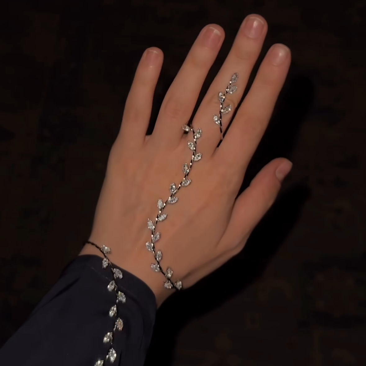 Aurora Mist Hand Jewellery