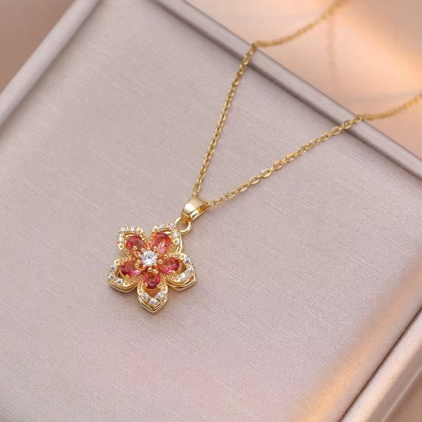IRIDORI Blossom Spin Necklace