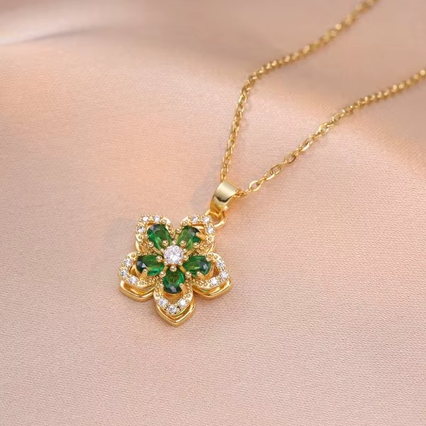 IRIDORI Blossom Spin Necklace