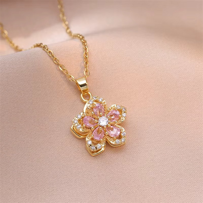 IRIDORI Blossom Spin Necklace