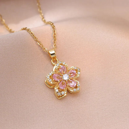 IRIDORI Blossom Spin Necklace