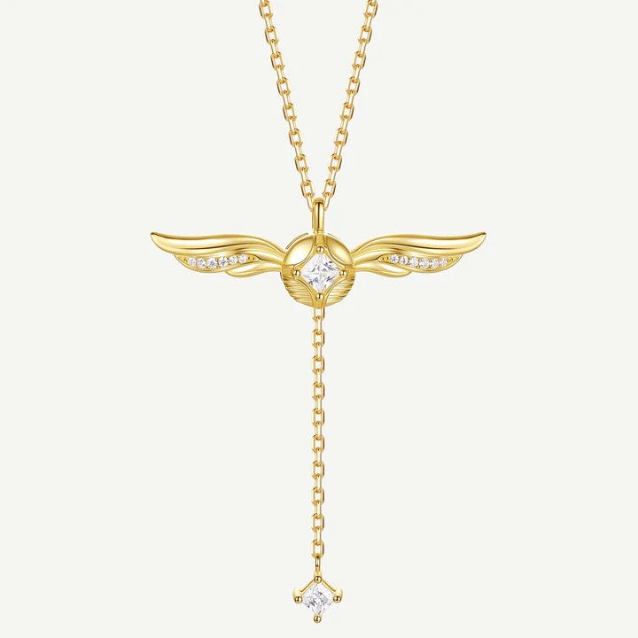 Harry Potter - Golden Snitch Necklace ( 18k Gold Plated )