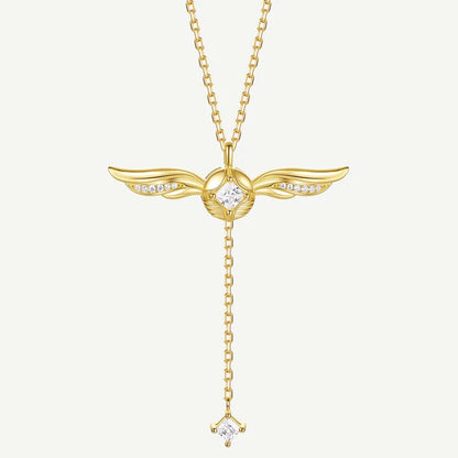 Harry Potter - Golden Snitch Necklace ( 18k Gold Plated )