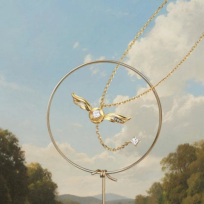 Harry Potter - Golden Snitch Necklace ( 18k Gold Plated )
